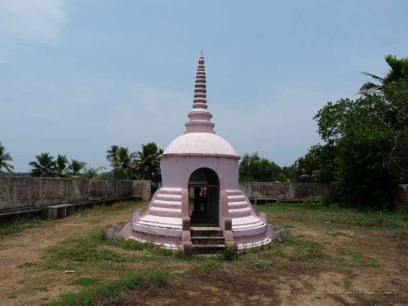 Buddhist Pagoda Shrine housing Karumady Kuttan