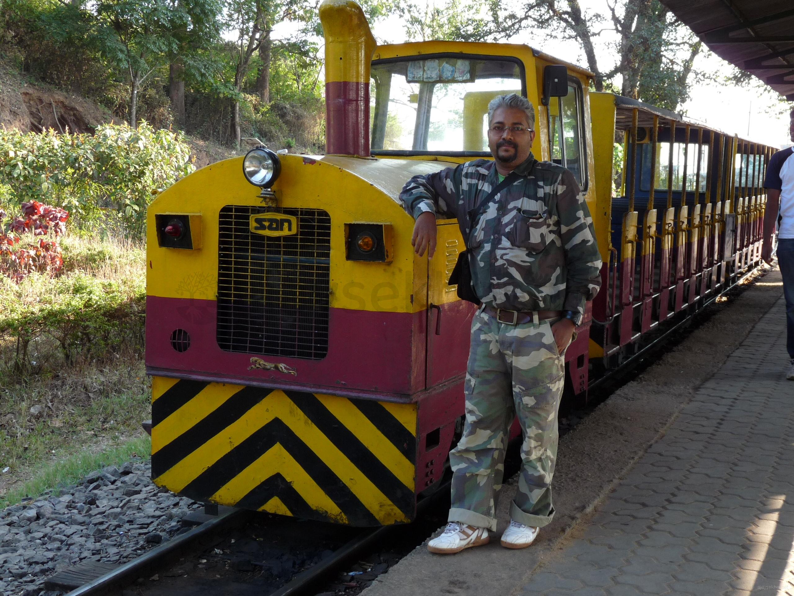 Amusing and moving: The old engine of the toy train in Coorg