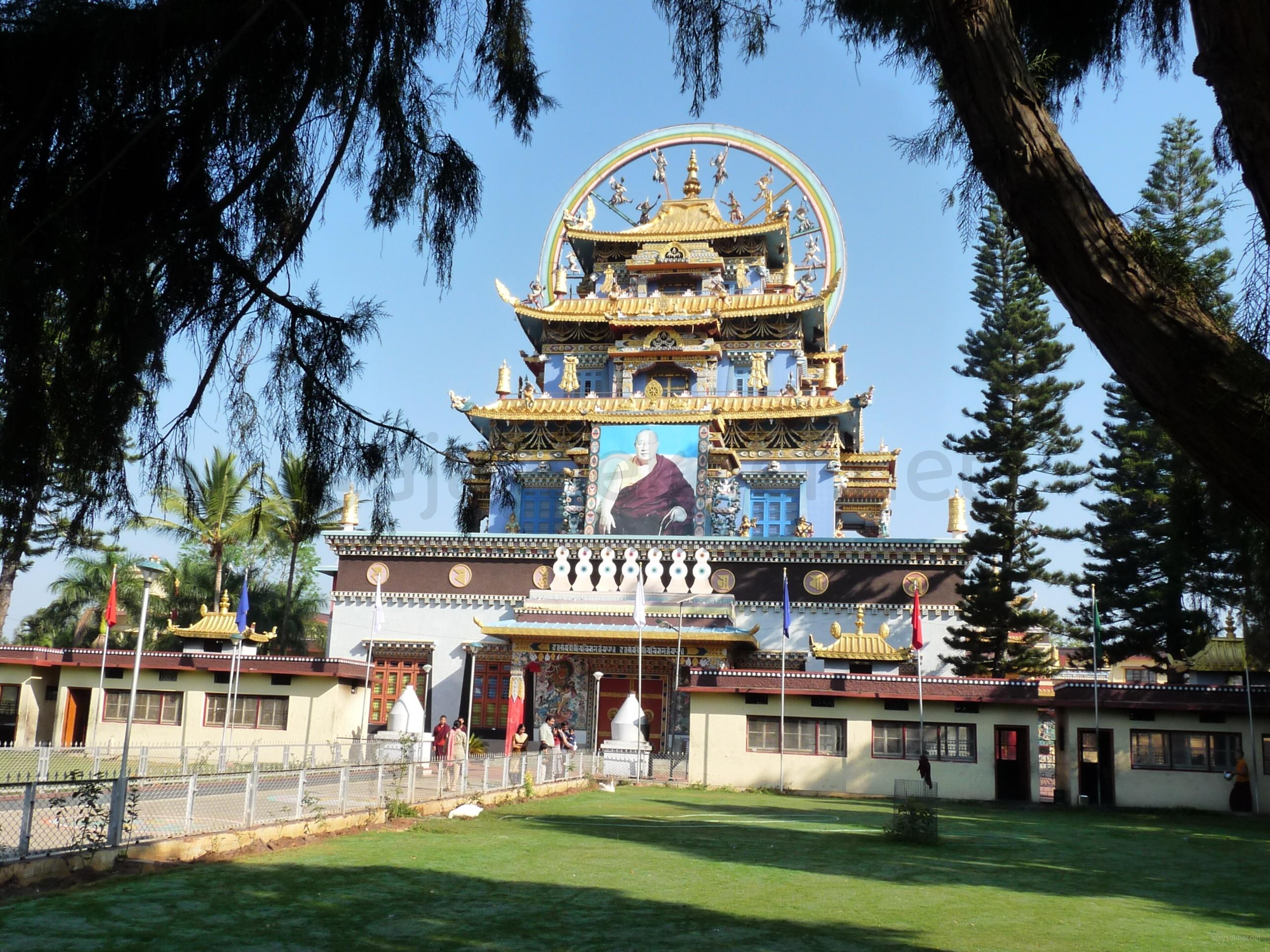Golden Temple: Tibetan Buddhism's second home in Bylakupe, Kodagu