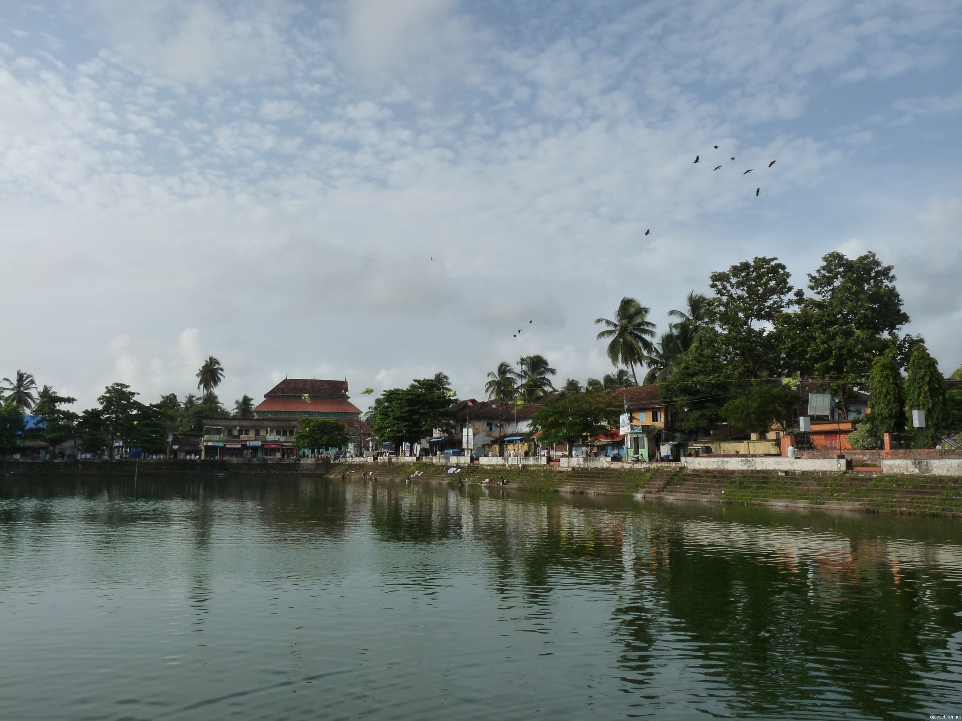 Chira or the great pond of Kutichira. Mishkal Pally in the backdrop. 15 August 2012