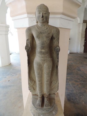 A standing Buddha at Tanjavur Palace Museum