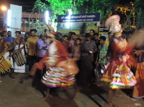 Garudan Paravai at Pallypuratu Kavu, Kottayam, 24 Apl 2016.